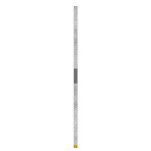 JAZZ FINISHING STRIP PORCELAIN-METAL-COMPOSITE PMCE3S FINE 4x150mm - 3 PACK